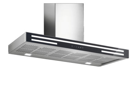 Schweigen Silent Alba Black Wallmount Rangehood 900mm KLS-ALBB9S (SECOND)