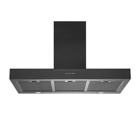 Schweigen Black Wallmount Rangehood 900mm (Non-Silent) - TSH-900B (SECOND) - Image 2
