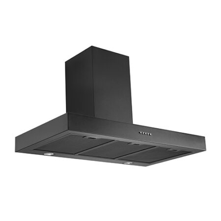 Schweigen Black Wallmount Rangehood 900mm (Non-Silent) - TSH-900B (SECOND) - Image 3