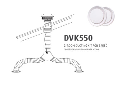 DVK550 Venting Kit for BR550 Silent Exhaust Fan - Image 2