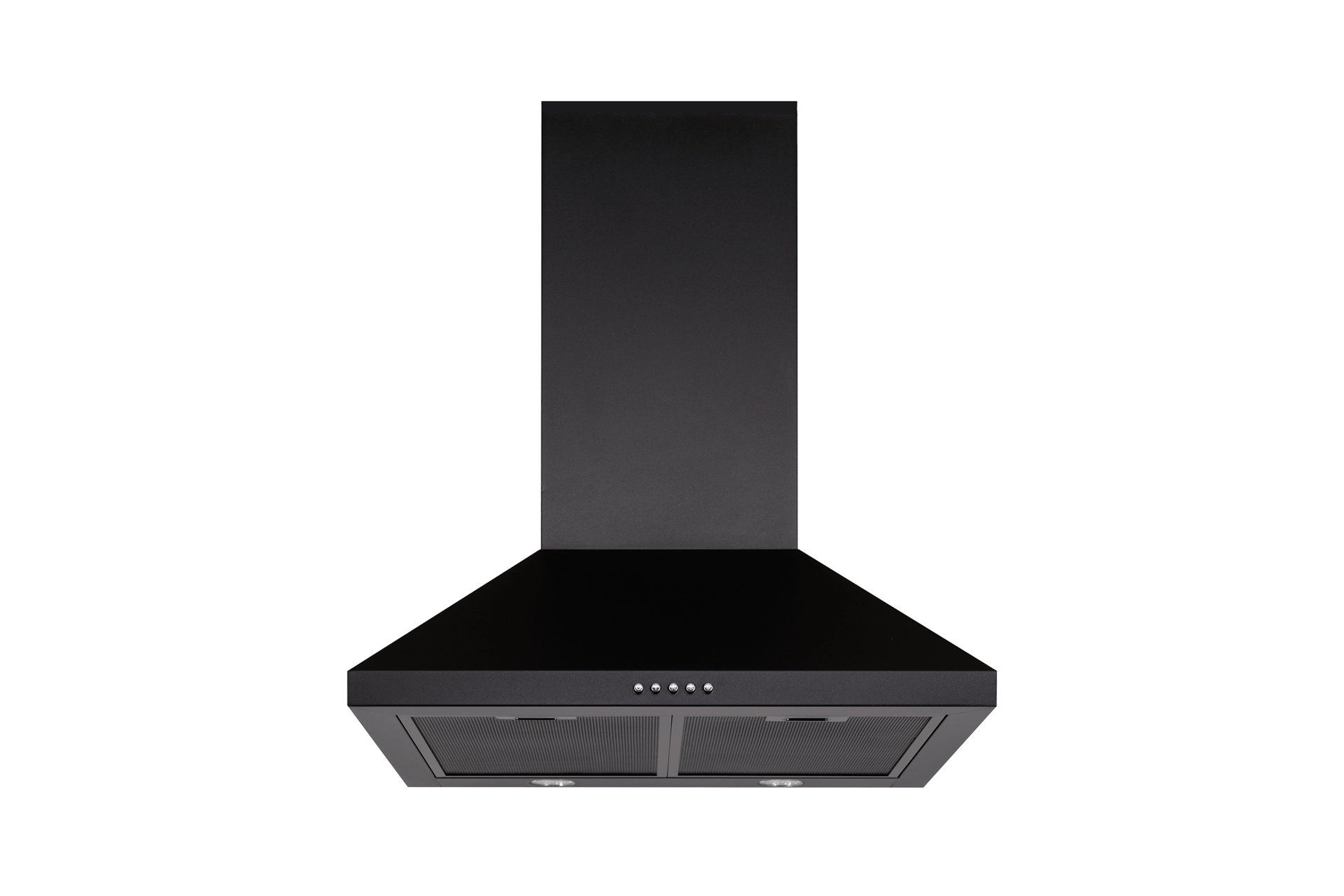 Schweigen Black Wallmount Rangehood 600mm (Non-Silent) - TRI-600B (SECOND) - Image 2