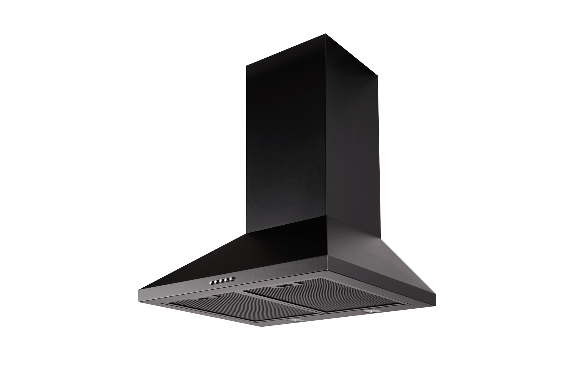 Schweigen Black Wallmount Rangehood 600mm (Non-Silent) - TRI-600B (SECOND) - Image 4